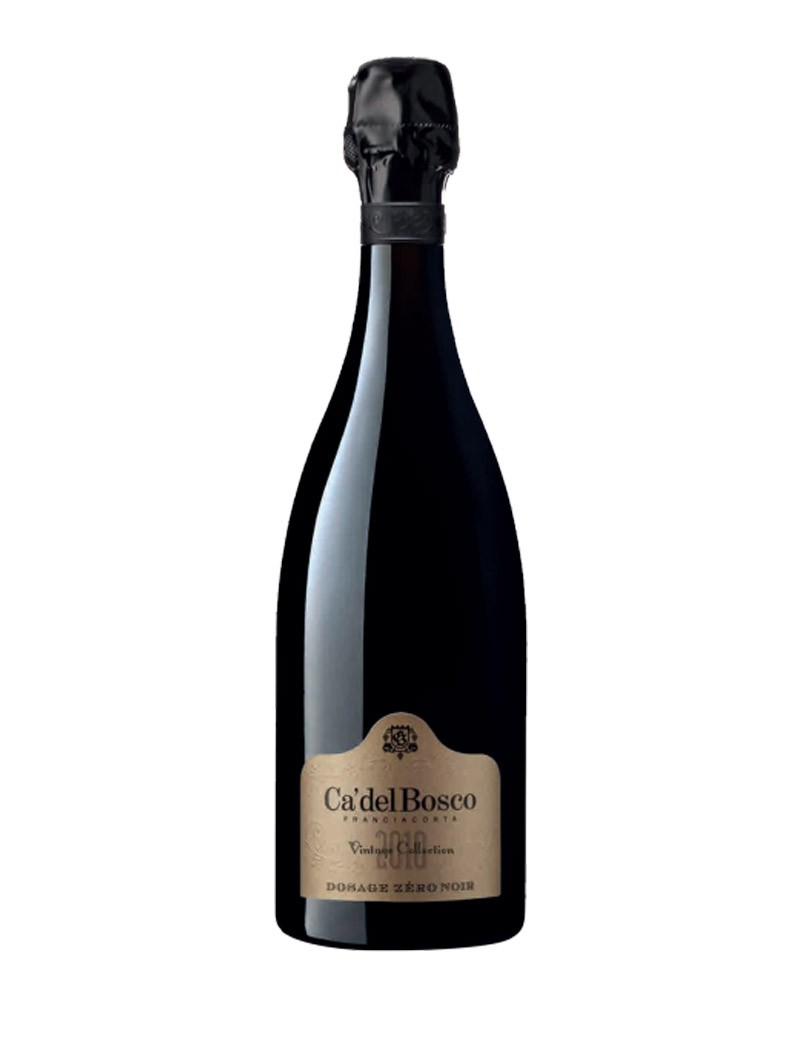 FRANCIACORTA DOCG VINTAGE COLLECTION DOSAGE ZÉRO NOIR  0.75L- Ca Del Bosco